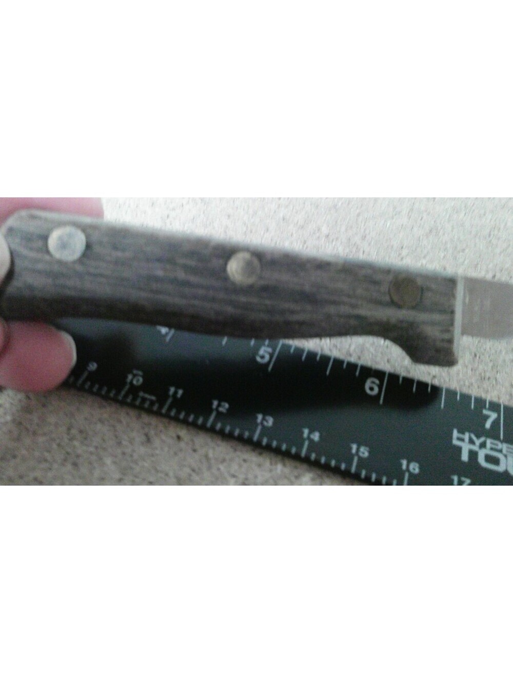 Vintage Wooden Handle Steak Knive